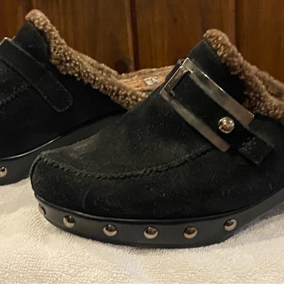 Stuart Weizmann Lined Mules Sz 7 - Picture 4 of 7